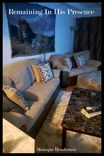 Remaining in his presence